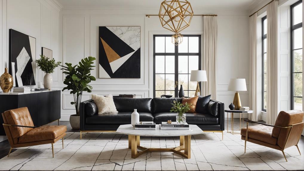 monochromatic living room inspiration