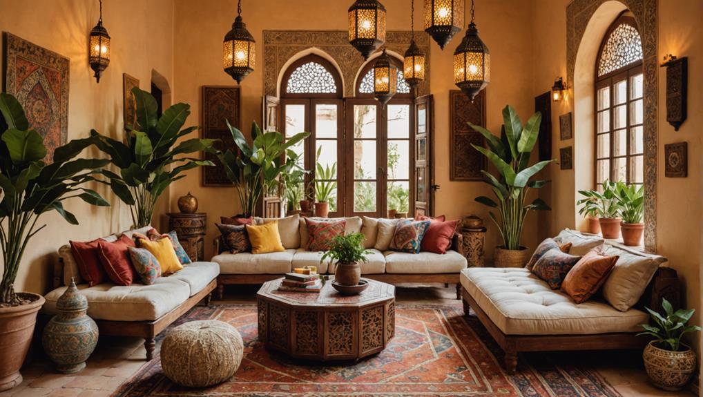 moroccan living room design