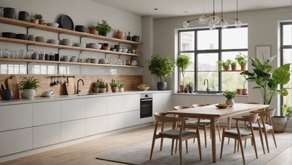 organized kitchen storage solution