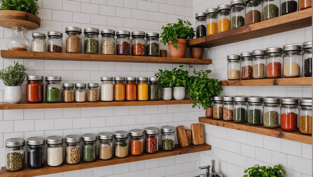 organizing spices with style