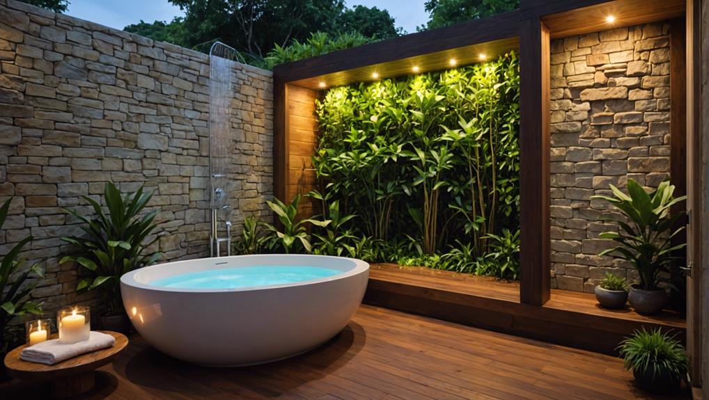 outdoor bathrooms for inspiration