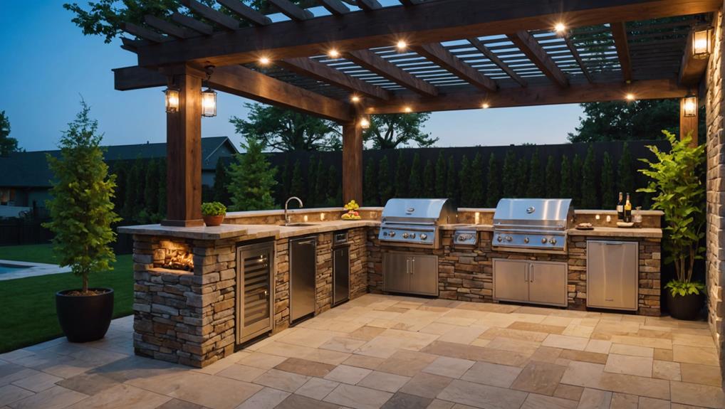 outdoor kitchen design tips