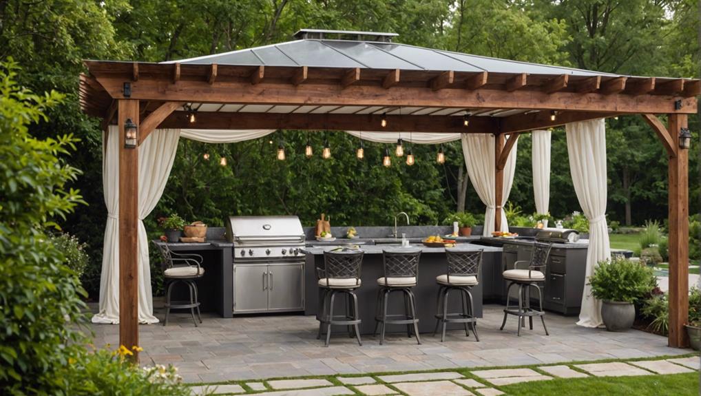 outdoor structures for gatherings