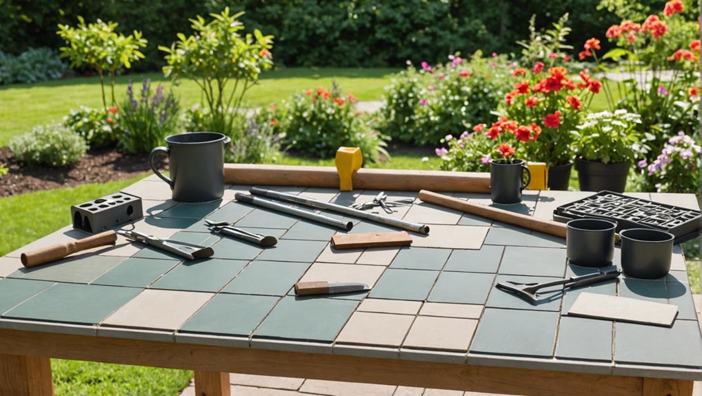 outdoor tile adhesive options