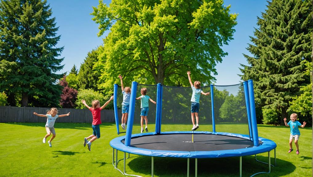 outdoor trampolines for 2024