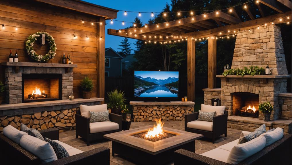 outdoor tv entertainment ideas