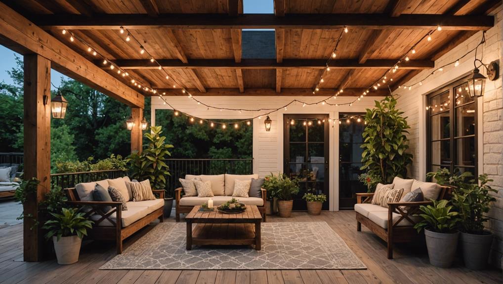 outdoor wood ceiling tips