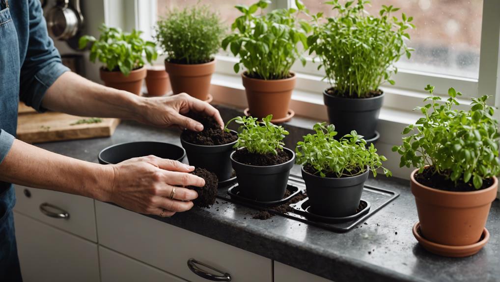 potting soil for plants