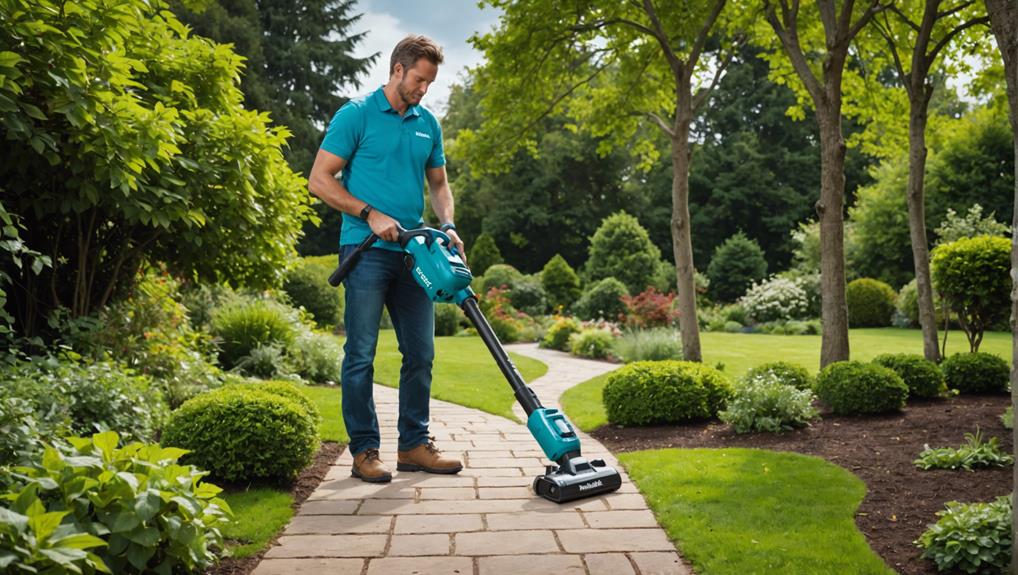 powerful makita cordless blower