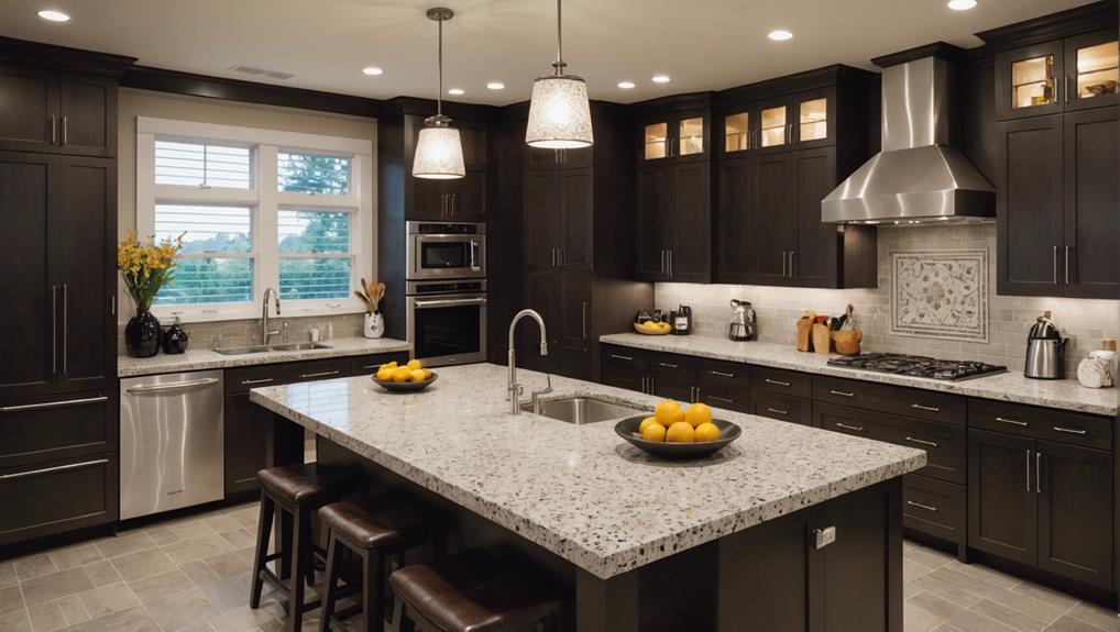 selecting the ideal tiled kitchen countertops