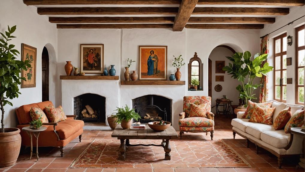 spanish style living room