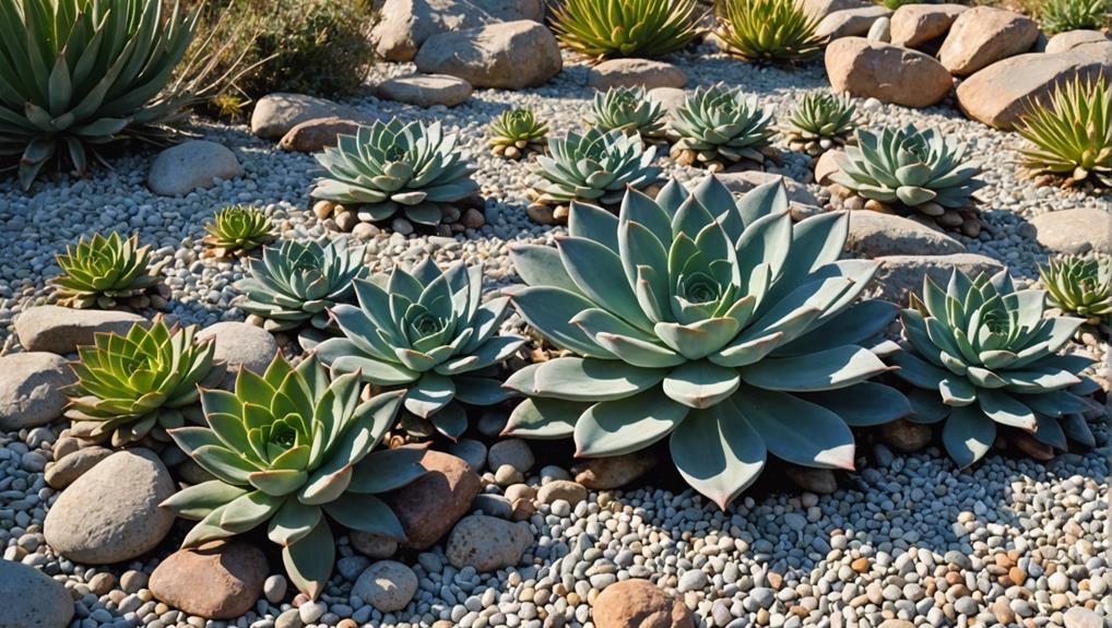 succulent plant with rosettes