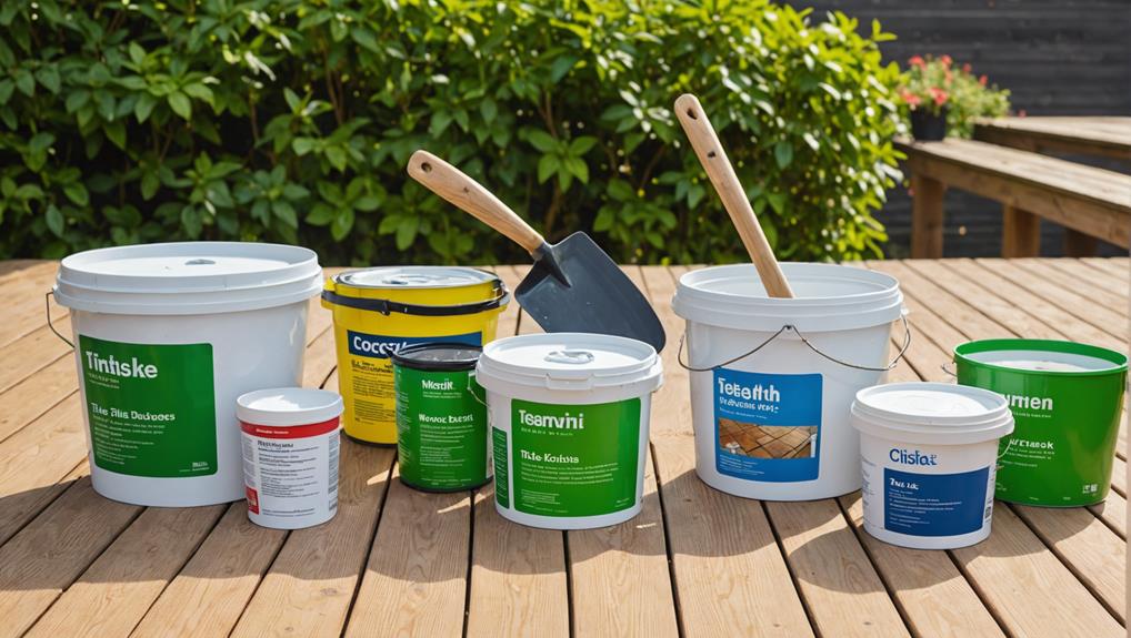 top tile adhesives for outdoors