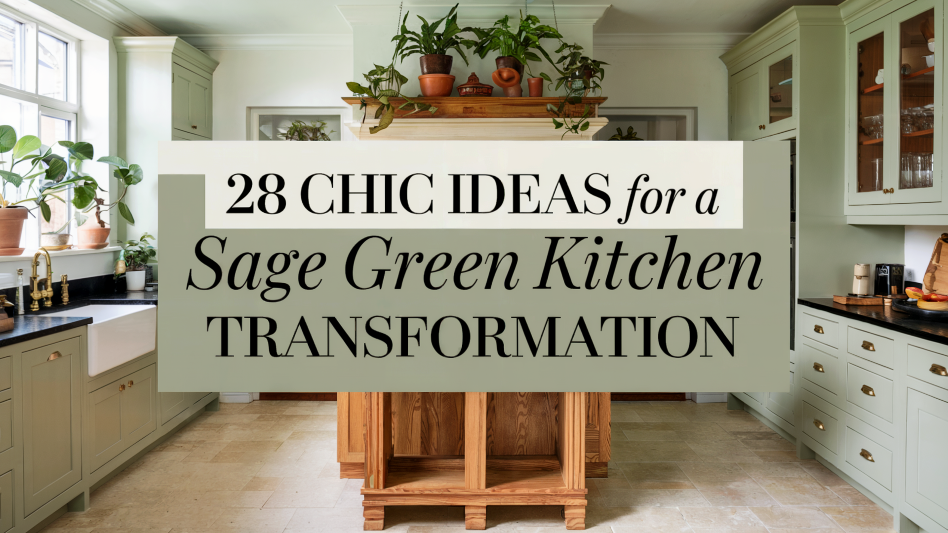 28 Chic Ideas for a Sage Green Kitchen Transformation