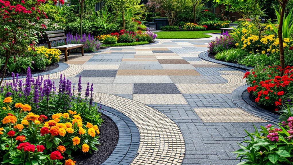 diverse paving material options