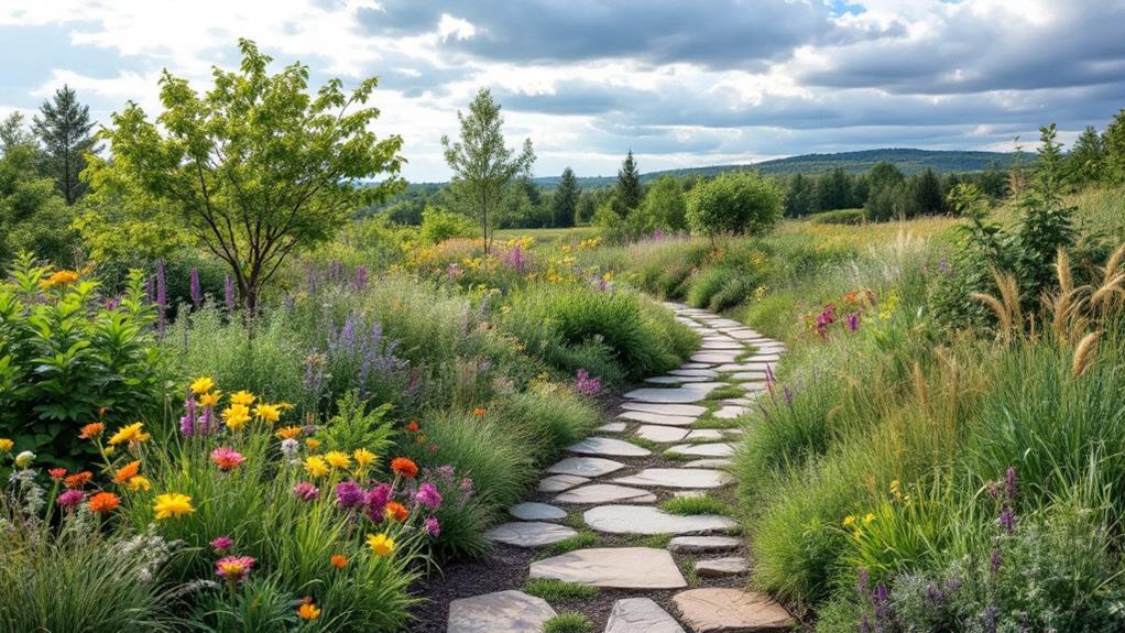 diy rain garden creation