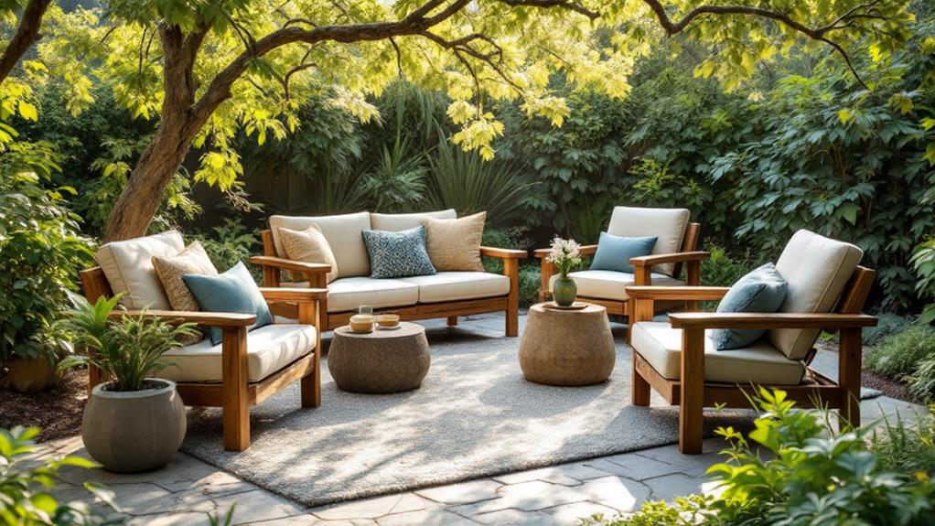 eco friendly outdoor furniture sets