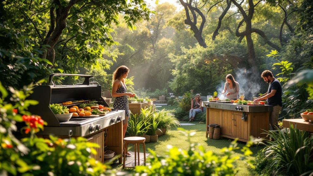 eco friendly outdoor grilling options