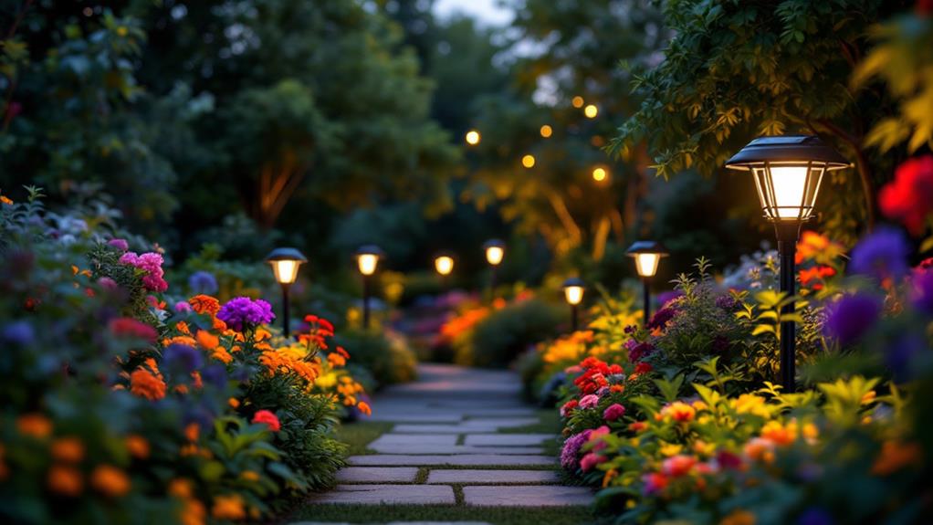 eco friendly solar garden lights