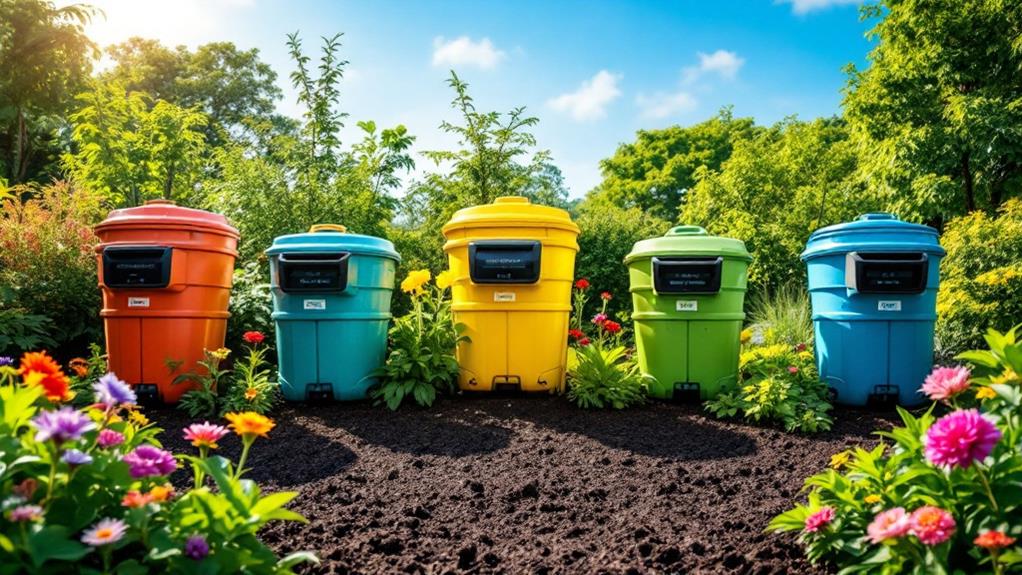 efficient home composting tumblers