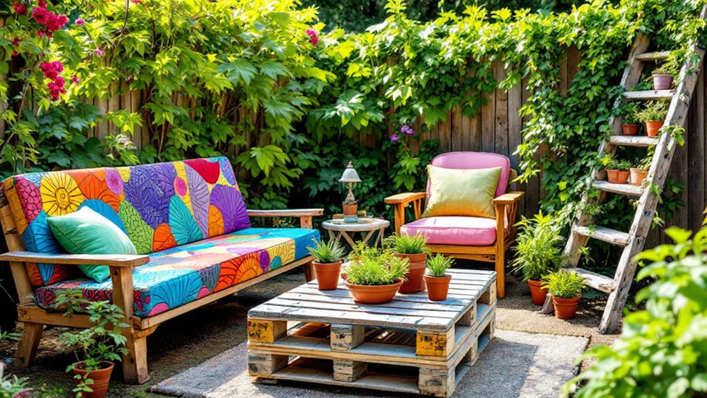 garden furniture transformation ideas