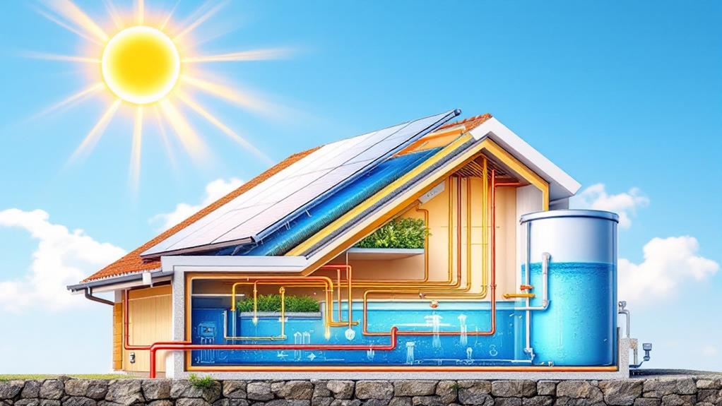 solar water heater operation