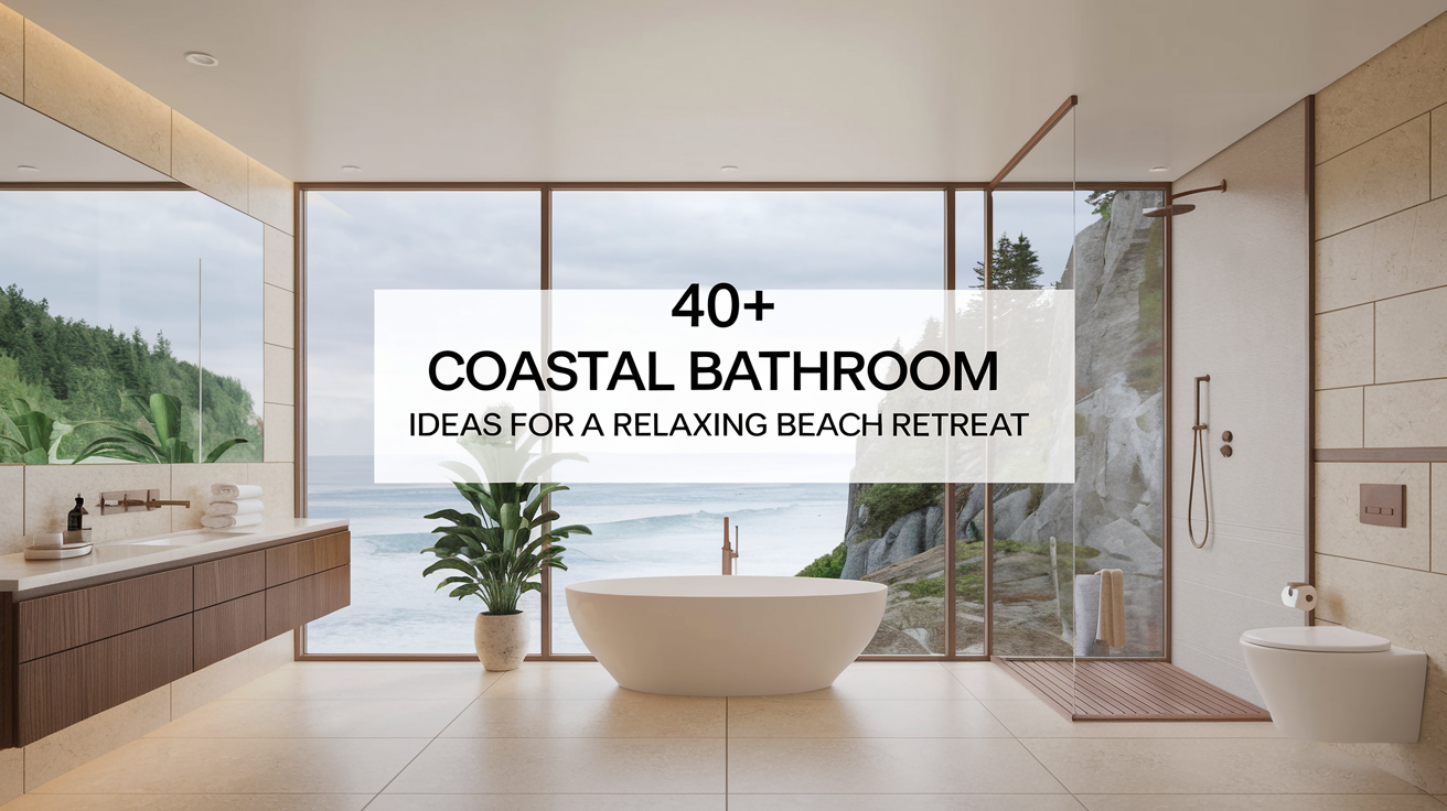 40+ Coastal Bathroom Ideas for a Relaxing Beach Retreat