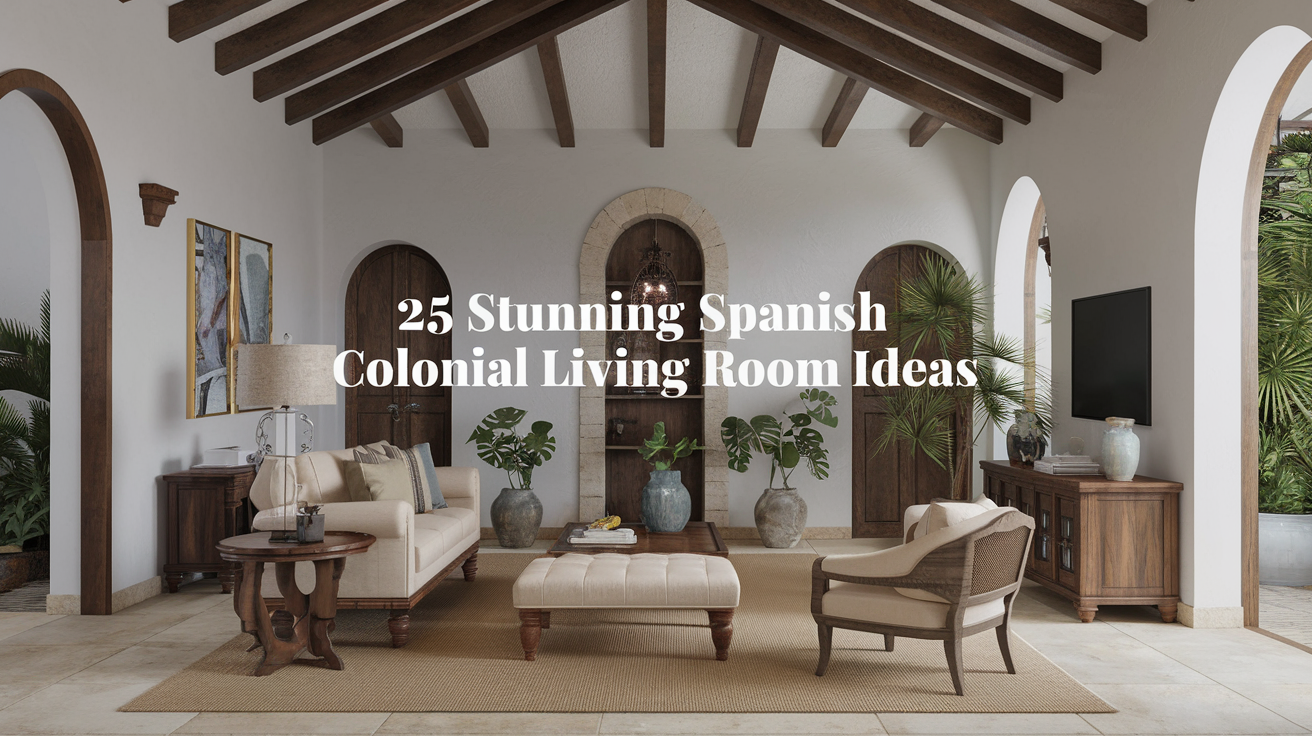 Spanish Colonial Living Room