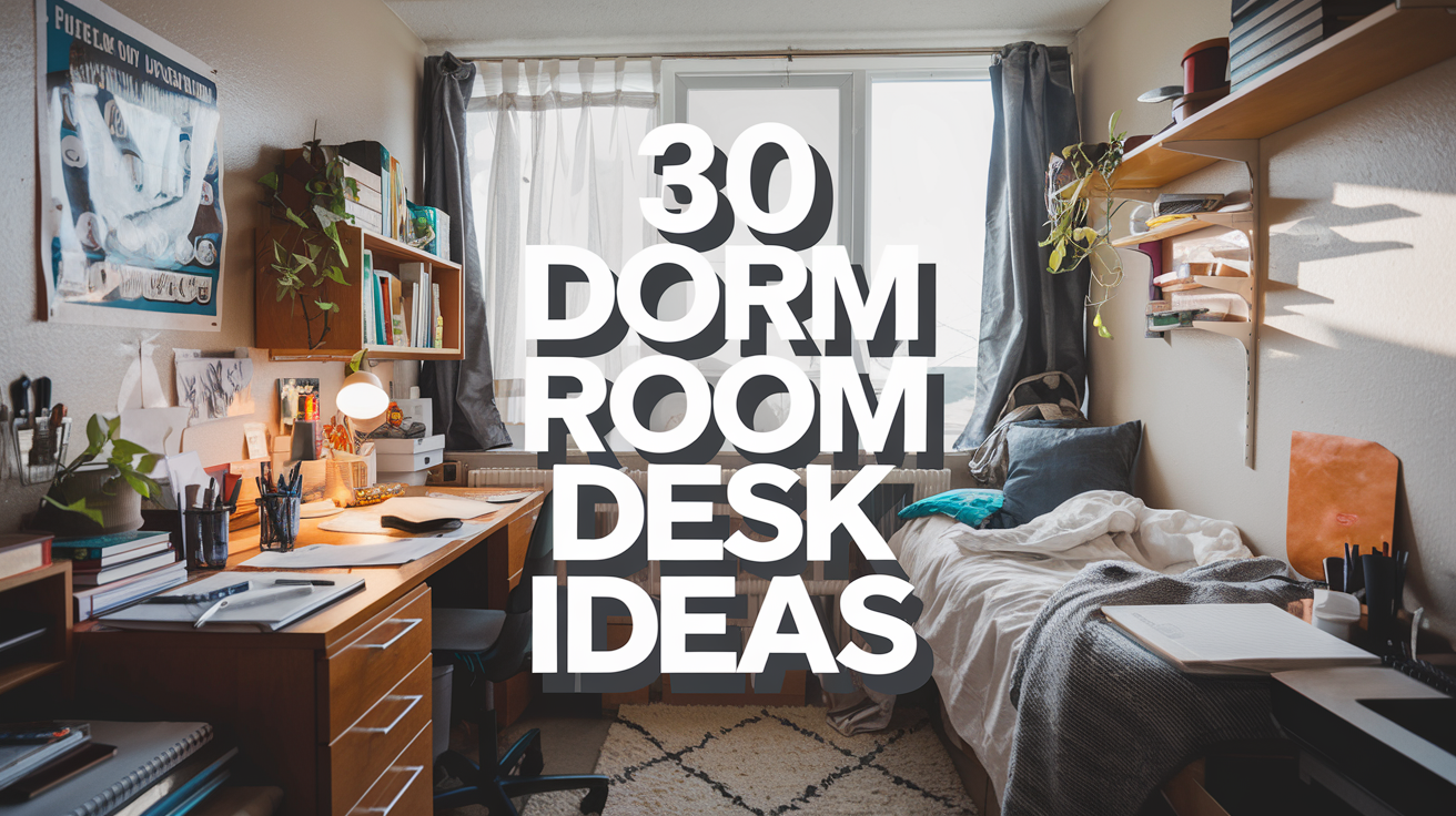 30 Dorm Room Desk Ideas