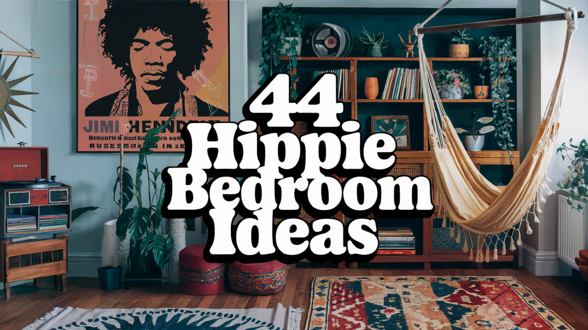 44 Hippie Bedroom Ideas