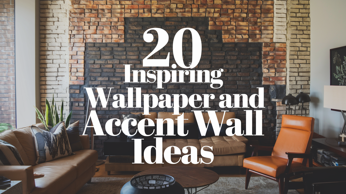 20 Inspiring Wallpaper and Accent Wall Ideas