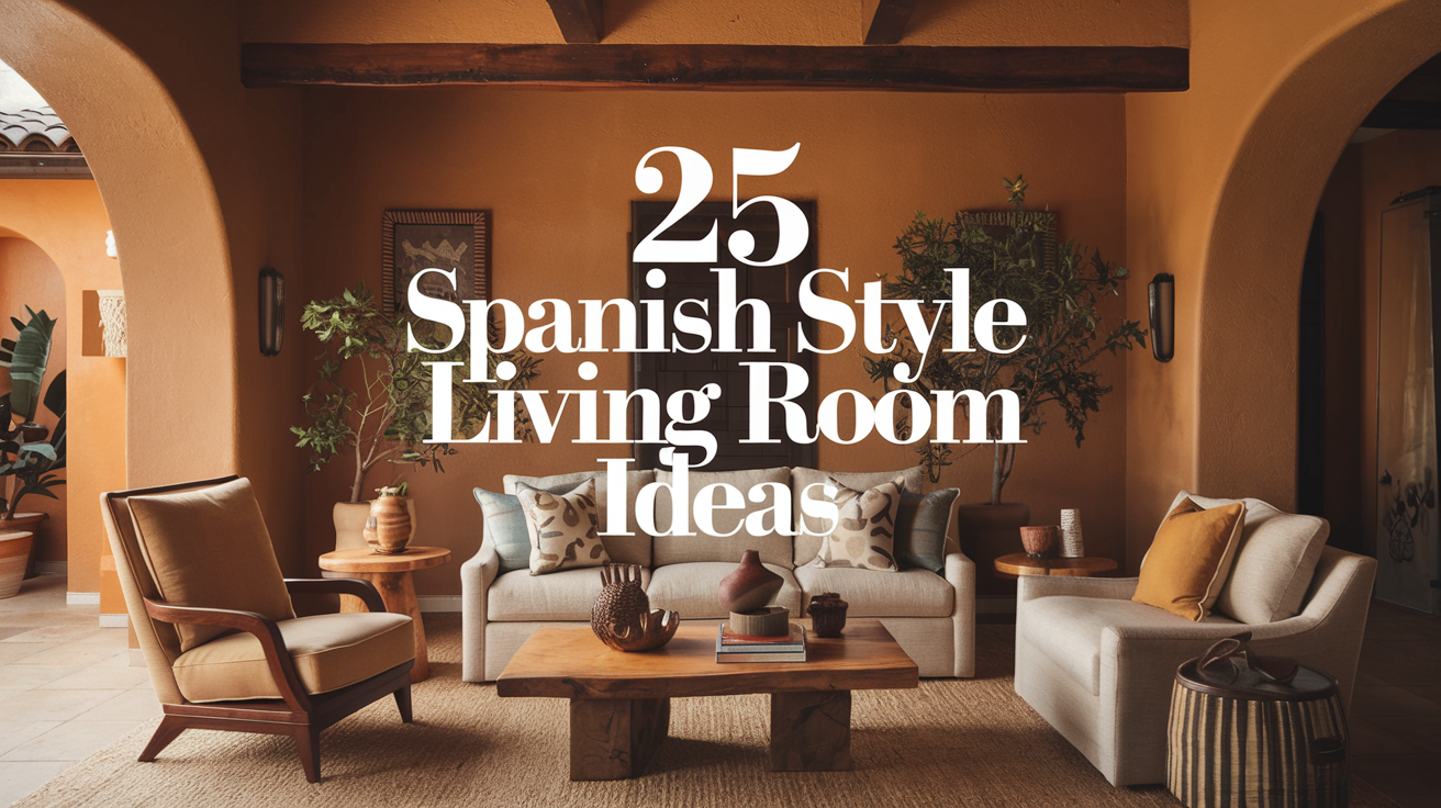 25 Spanish Style Living Room Ideas