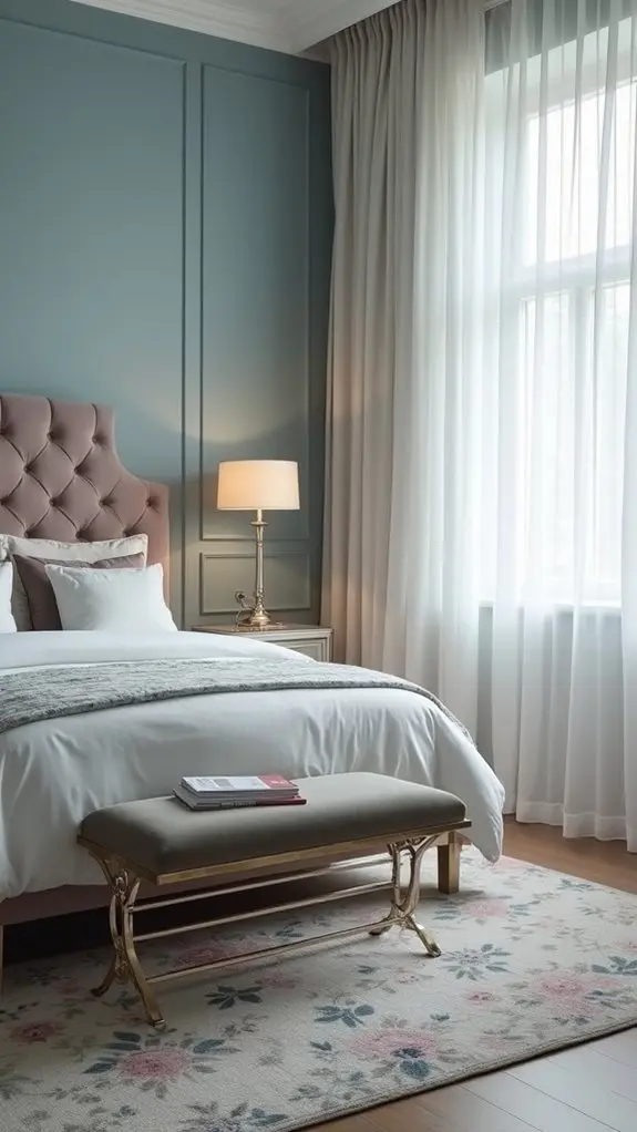 accent walls and coordination