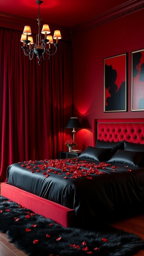 bold black and red