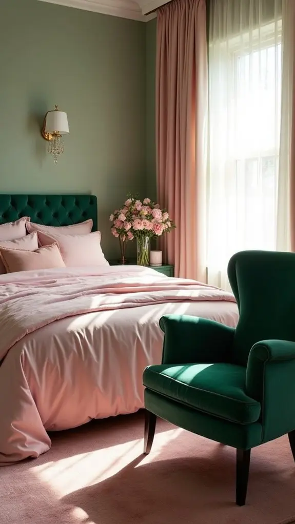 colorful furniture and accents