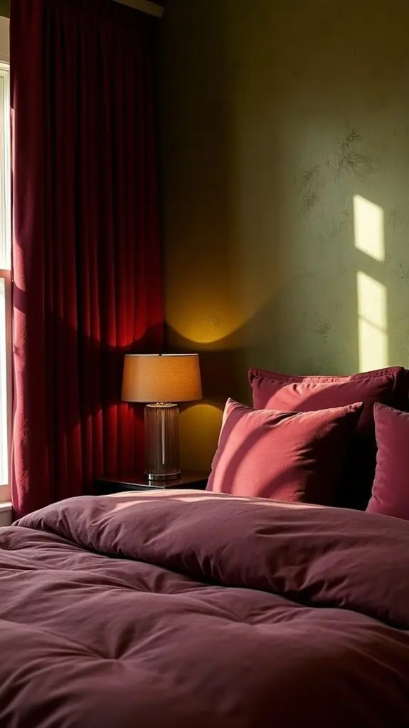 dramatic accent wall design