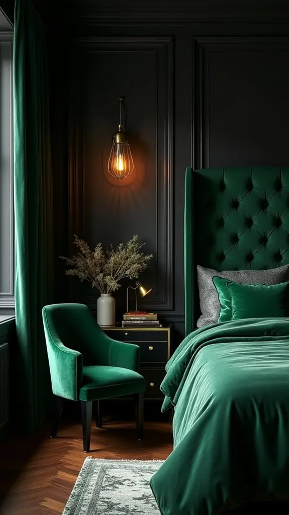 elegant dark interior design