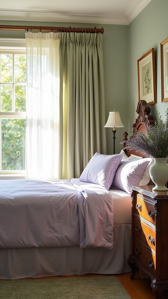 lavender and sage elements