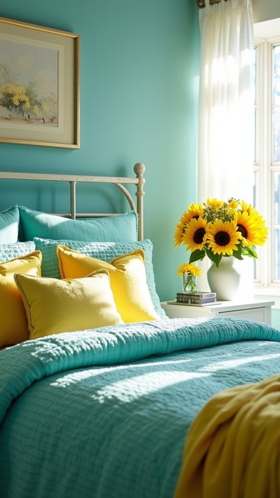 teal and yellow energy