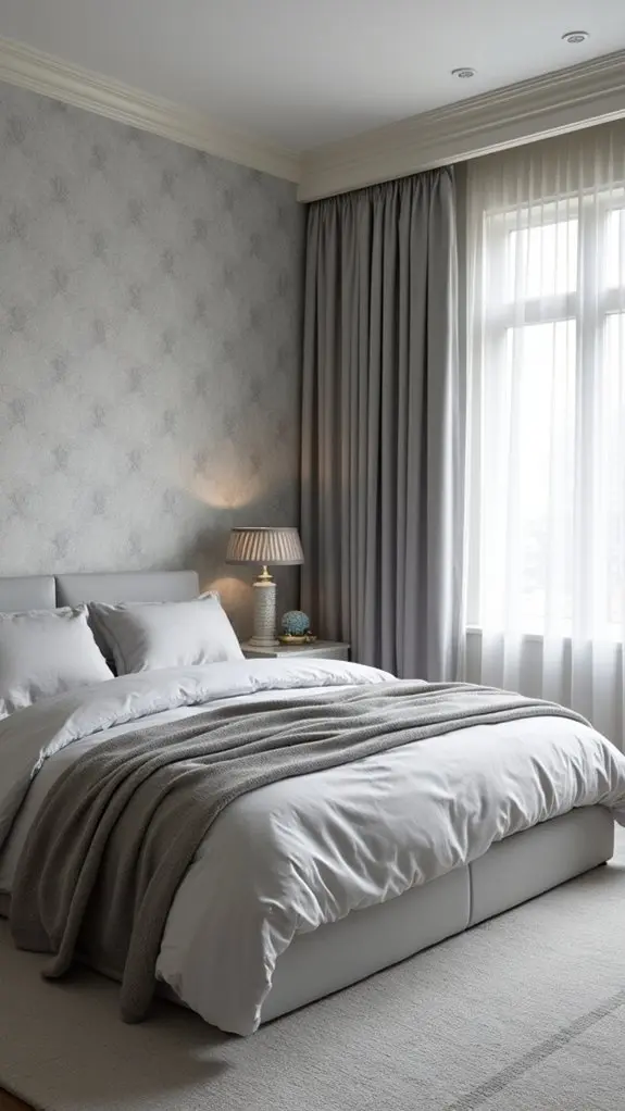 textured gray wallpaper options