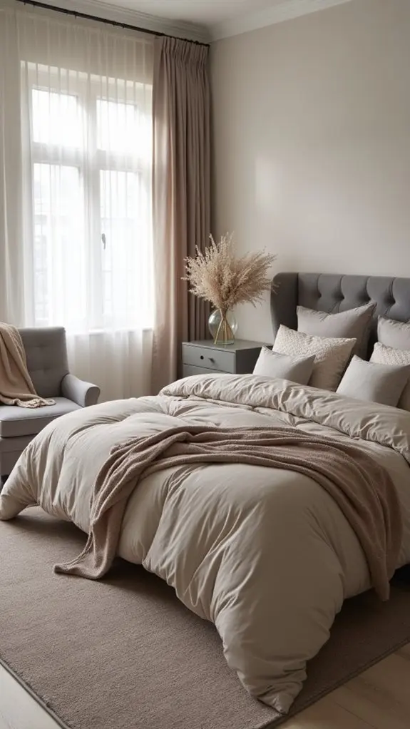 warmth from soft textiles